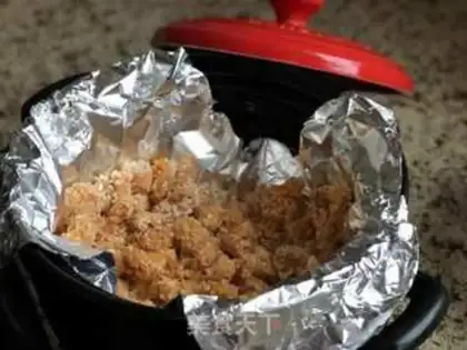 Make A casserole of chicken and rice step 4