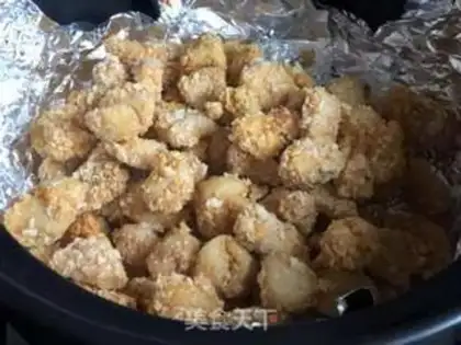 Make A casserole of chicken and rice step 7