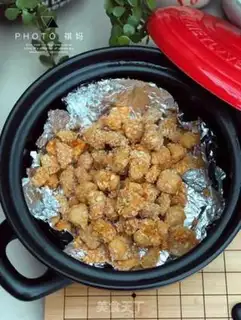 Make A casserole of chicken and rice step 8