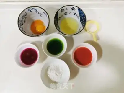 Make Rainbow solution Beans step 1