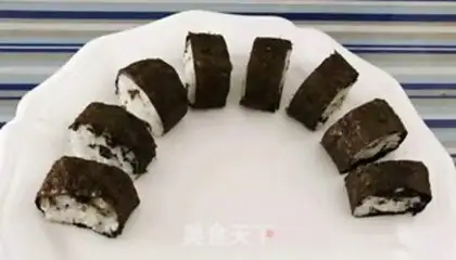 Make Eels sushi step 5