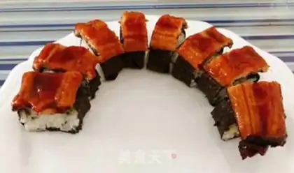 Make Eels sushi step 7