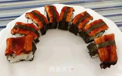 Make Eels sushi step 8
