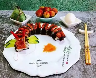 Make Eels sushi step 11
