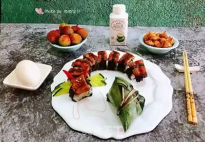 Make Eels sushi step 14
