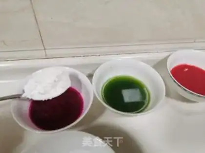 Make Rainbow solution Beans step 11