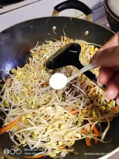 Make Bean sprouts step 6