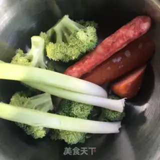 Make The broccoli step 1