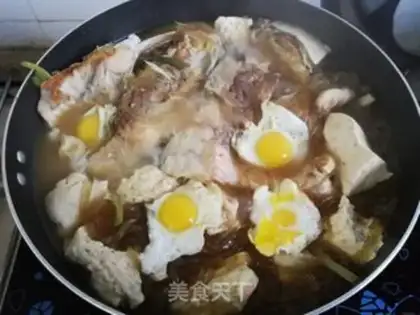 Make Fish-head tofu step 7