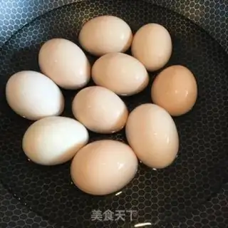 Make Smoky eggs step 1