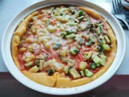 Make Family pizza step 2