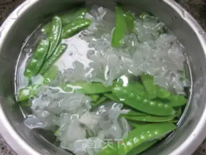 Make ♪ Dry Dutch beans with silver ears ♪ step 3