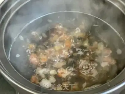 Make Peach soap horns, twig step 4