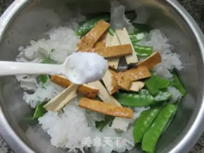 Make ♪ Dry Dutch beans with silver ears ♪ step 5