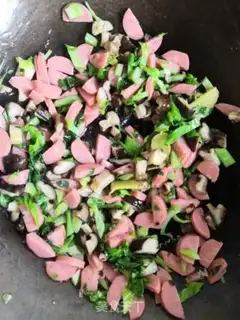 Make Five-colored rice step 7