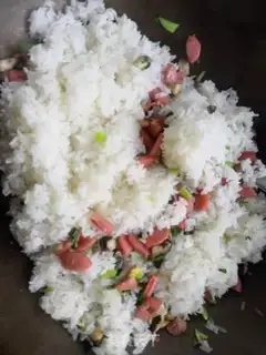 Make Five-colored rice step 8