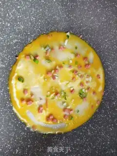 Make Breakfast eggcake step 4