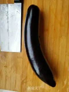 Make Sesame sauce hand tore eggplant step 0