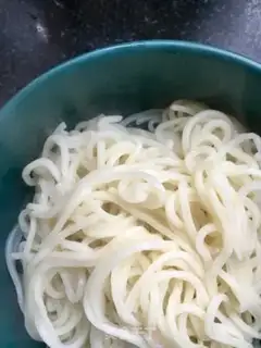Make Cheese sauce noodles step 17