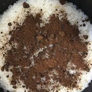 Make Tasty red sugar rice step 5