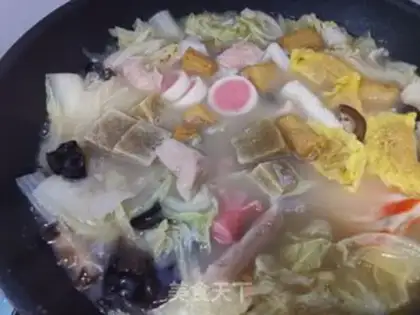 Make Pitball and cabbage soup step 4