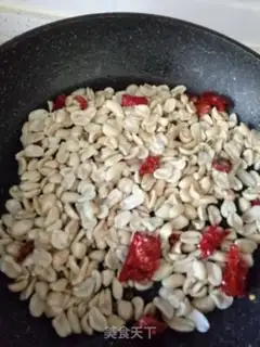 Make Spicy peanut rice step 3