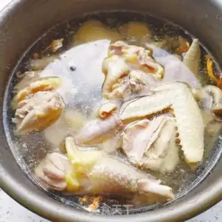 Make Old hen soup step 5