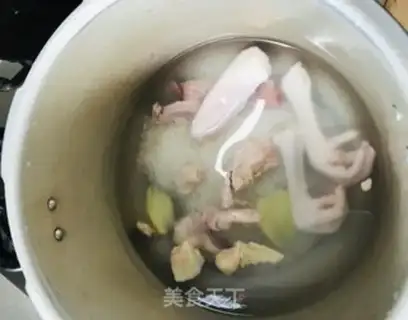 Make Chicken porridge step 2
