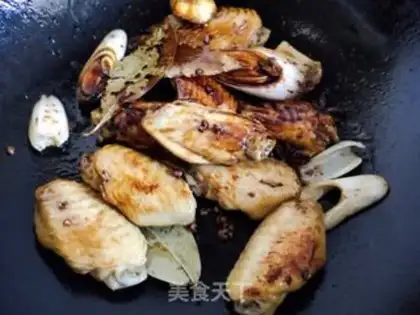 Make Red chicken wings step 4