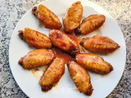 Make Red chicken wings step 7