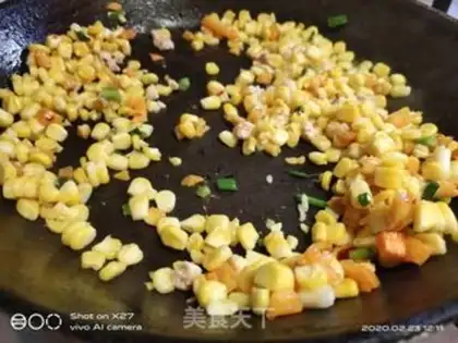 Make Cream of corn paste step 1