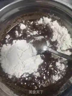 Make Chocolate early cake step 2