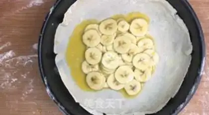 Make Thai bananas grab pancakes step 3