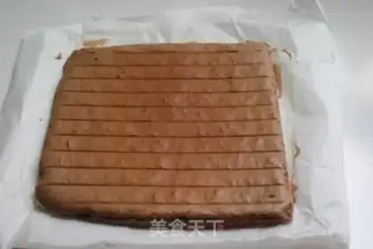 Make Cocoa rolls step 20