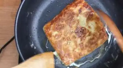 Make Thai bananas grab pancakes step 5