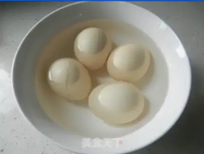 Make Chicken legs and eggs step 2