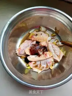 Make The chicken wings of the ice cream step 1