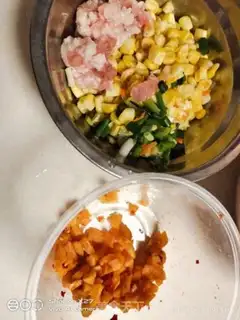 Make Carrot corn fried rice step 0