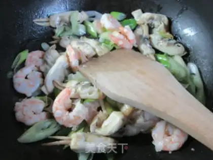 Make Shrimp onions step 6