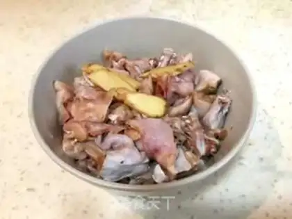 Make Sour tofu frog step 1