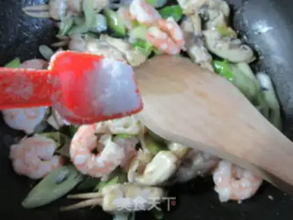 Make Shrimp onions step 7