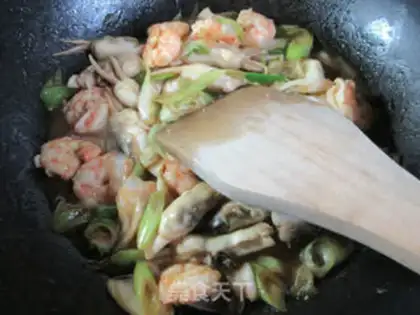 Make Shrimp onions step 9