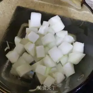 Make Scallop melon soup step 4