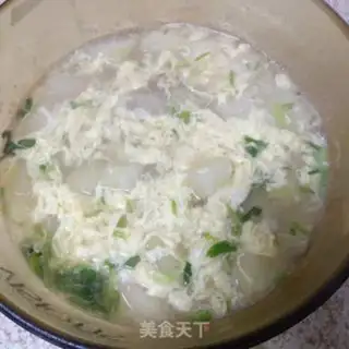 Make Scallop melon soup step 9