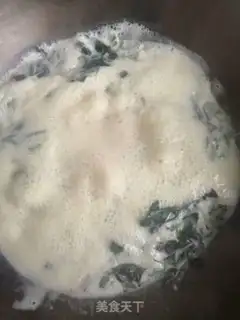 Make Scum of spinach step 4