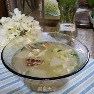 Make Scallop melon soup step 10