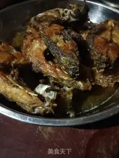 Make Sour-beans fried fish step 0