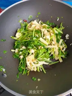 Make Celery with soybeans step 7