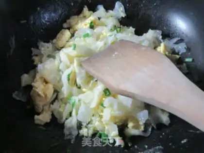 Make Eggs and silver ears step 5