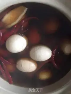 Make Five spicy tea eggs step 4